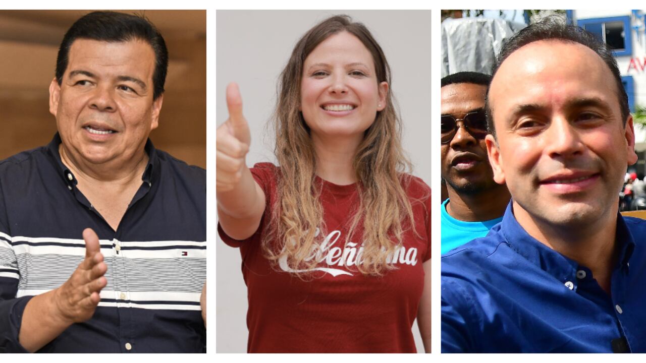 Roberto Ortiz, Diana Rojas y Alejandro Eder