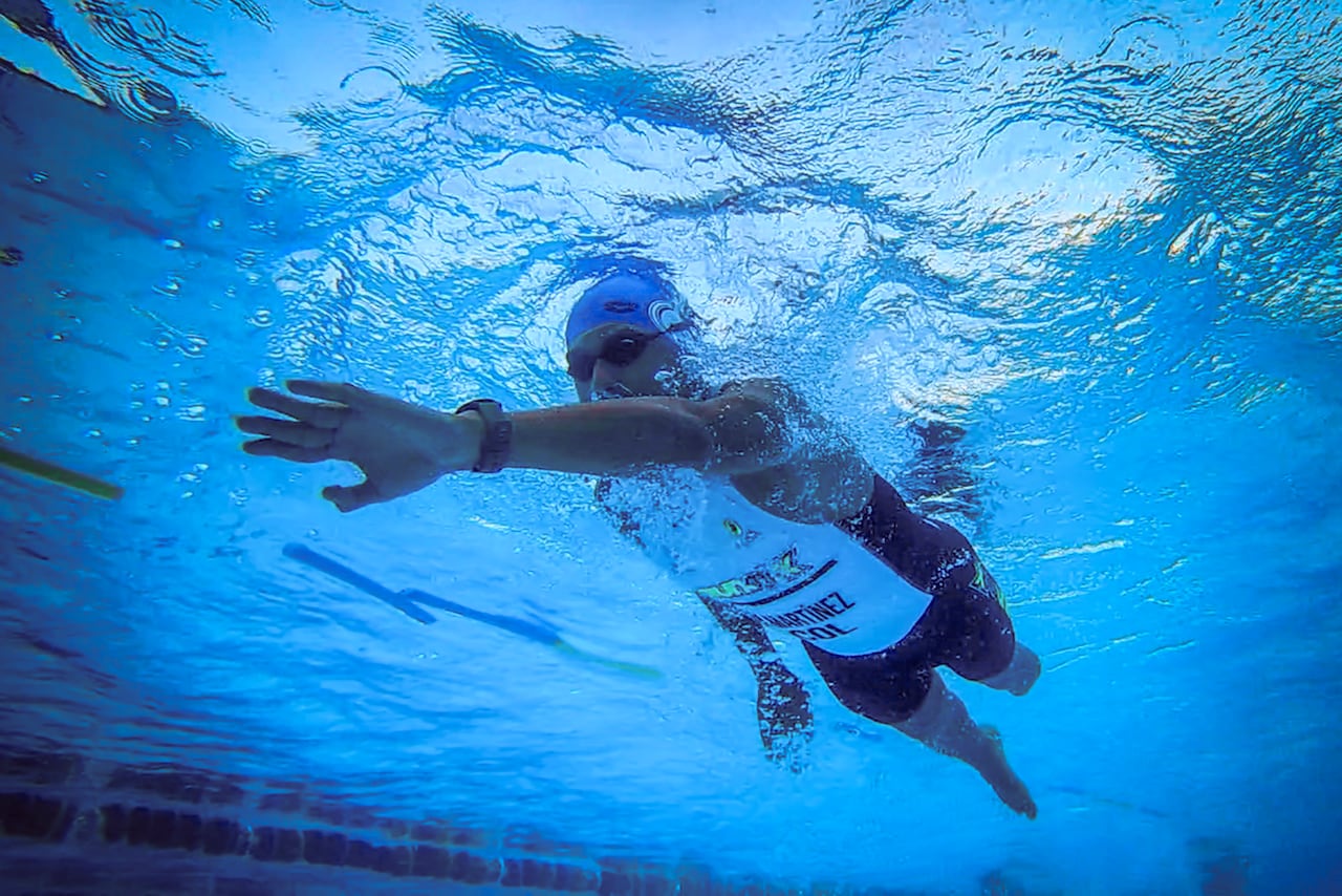 José Manuel Martínez, paratriatlonista colombiano.