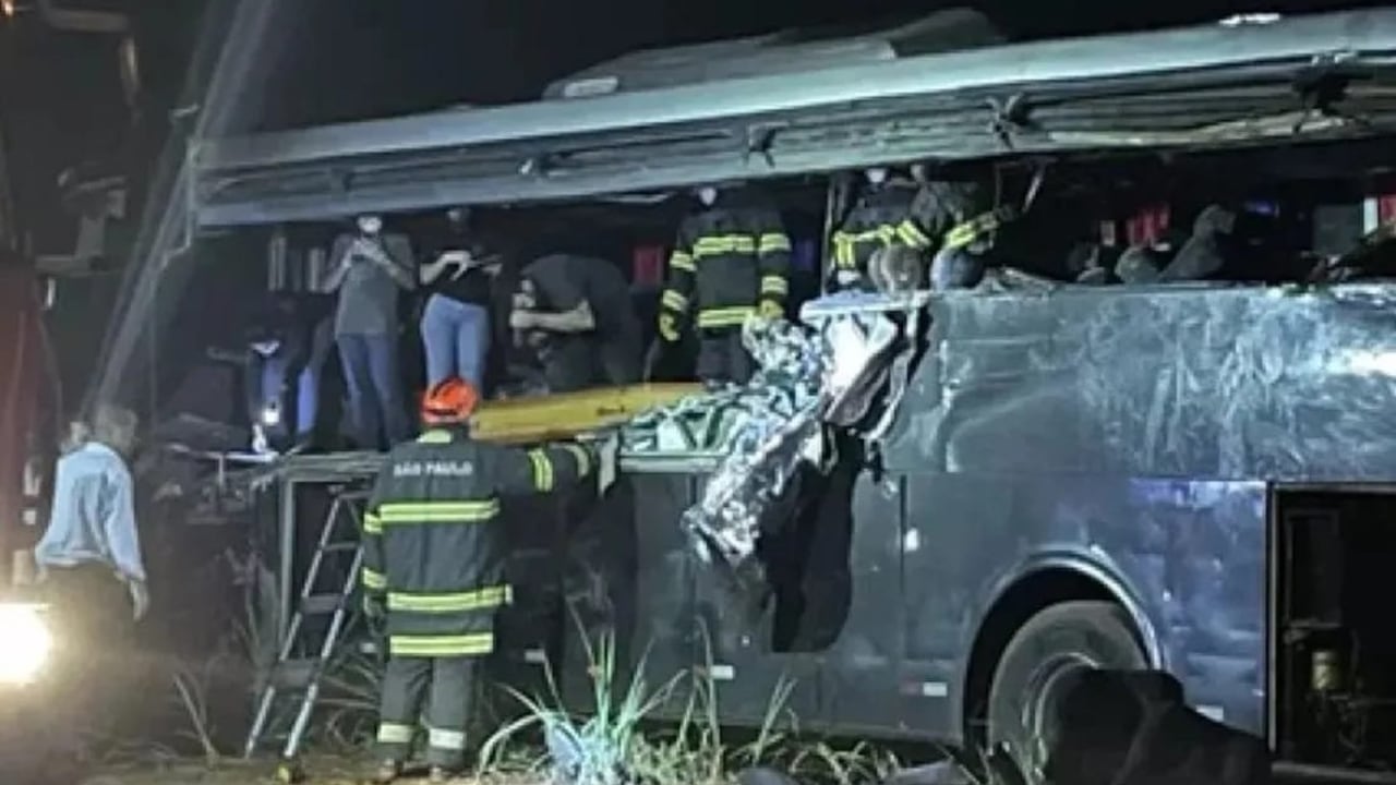 Accidente en Brasil