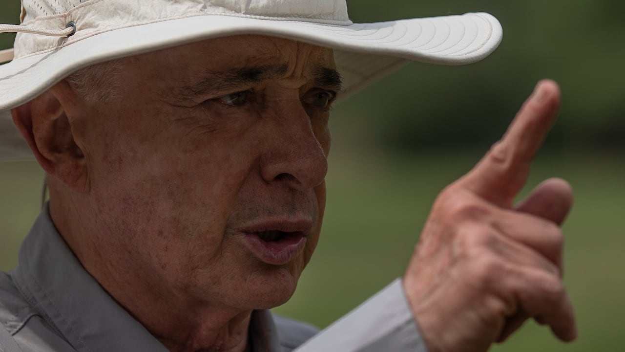 El expresidente Álvaro Uribe Vélez.