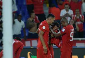 América de Cali rescató un punto sobre el final frente a un duro Fortaleza en el Pascual
