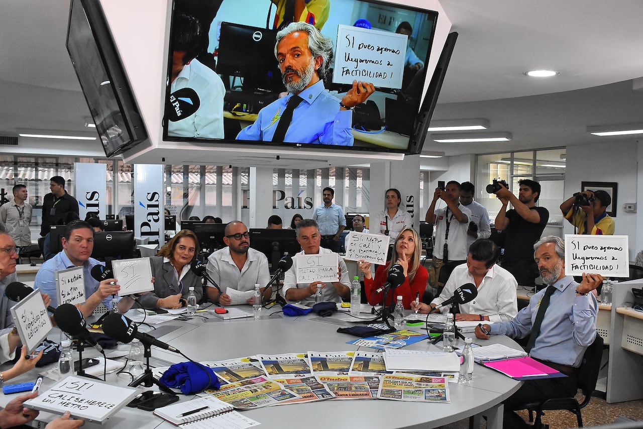Debate diálogos presidenciales por el Valle