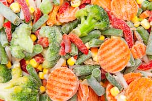 Las verduras congeladas suelen conservar sus nutrientes.