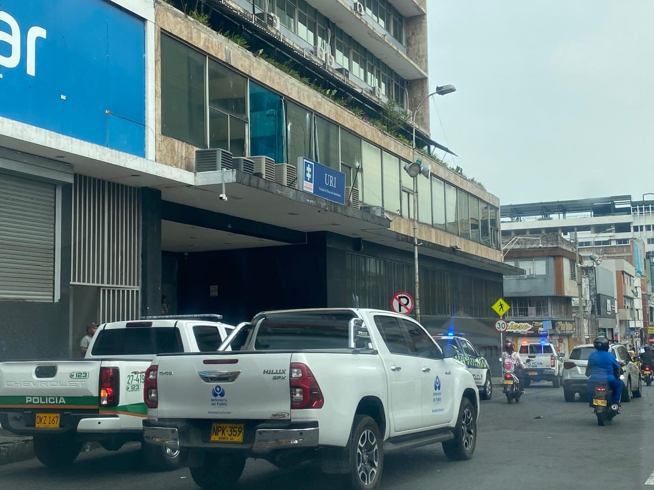 Las autoridades señalaron que se trataba de una actividad preventiva adelantada por la Fiscalía.