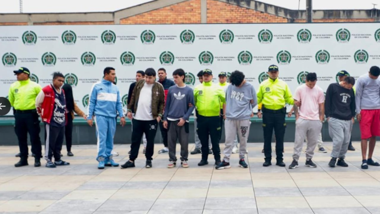 Capturados 23 presuntos integrantes del El Mesa.