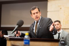Rodrigo Lara, ministro del Interior.