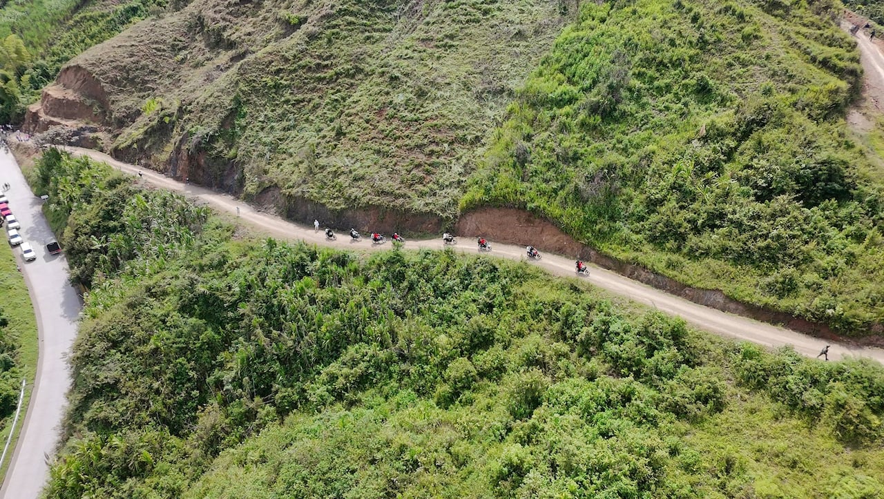 Corregimiento de San Miguel del municipio de La Vega, al sur del departamento del Cauca, Colombia.