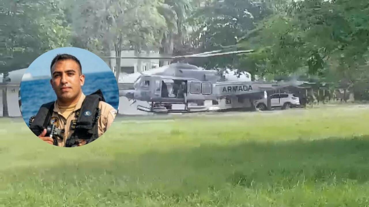 Así fue el accidente de helicóptero en Malagana, Bolívar.