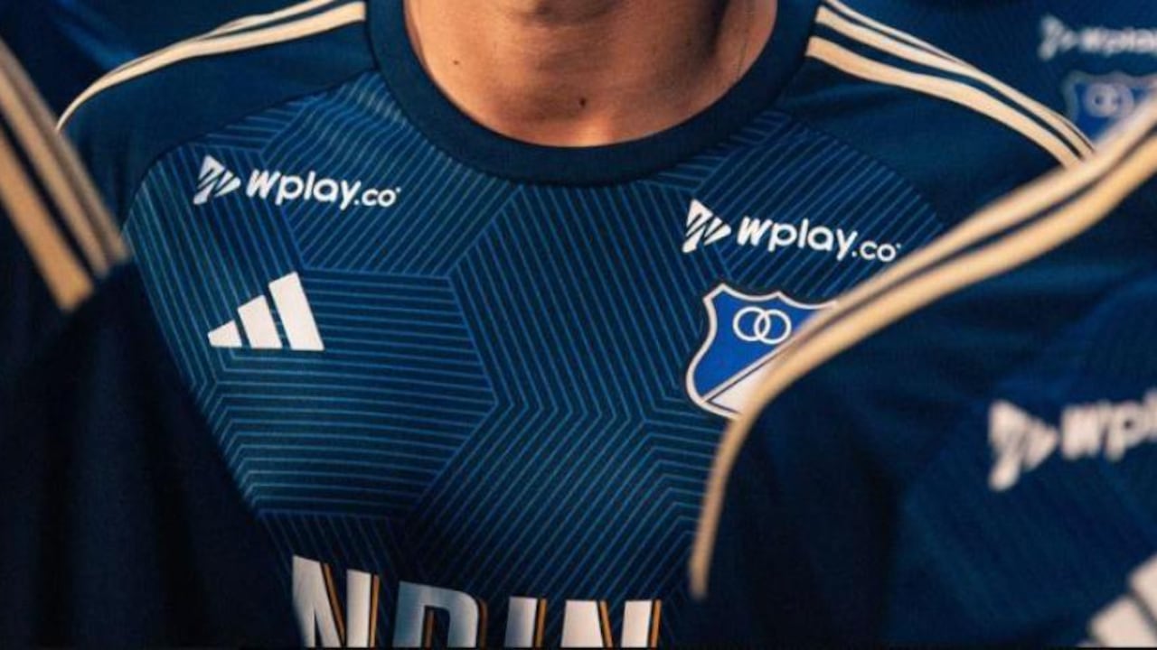 Nueva camiseta de Millonarios.
