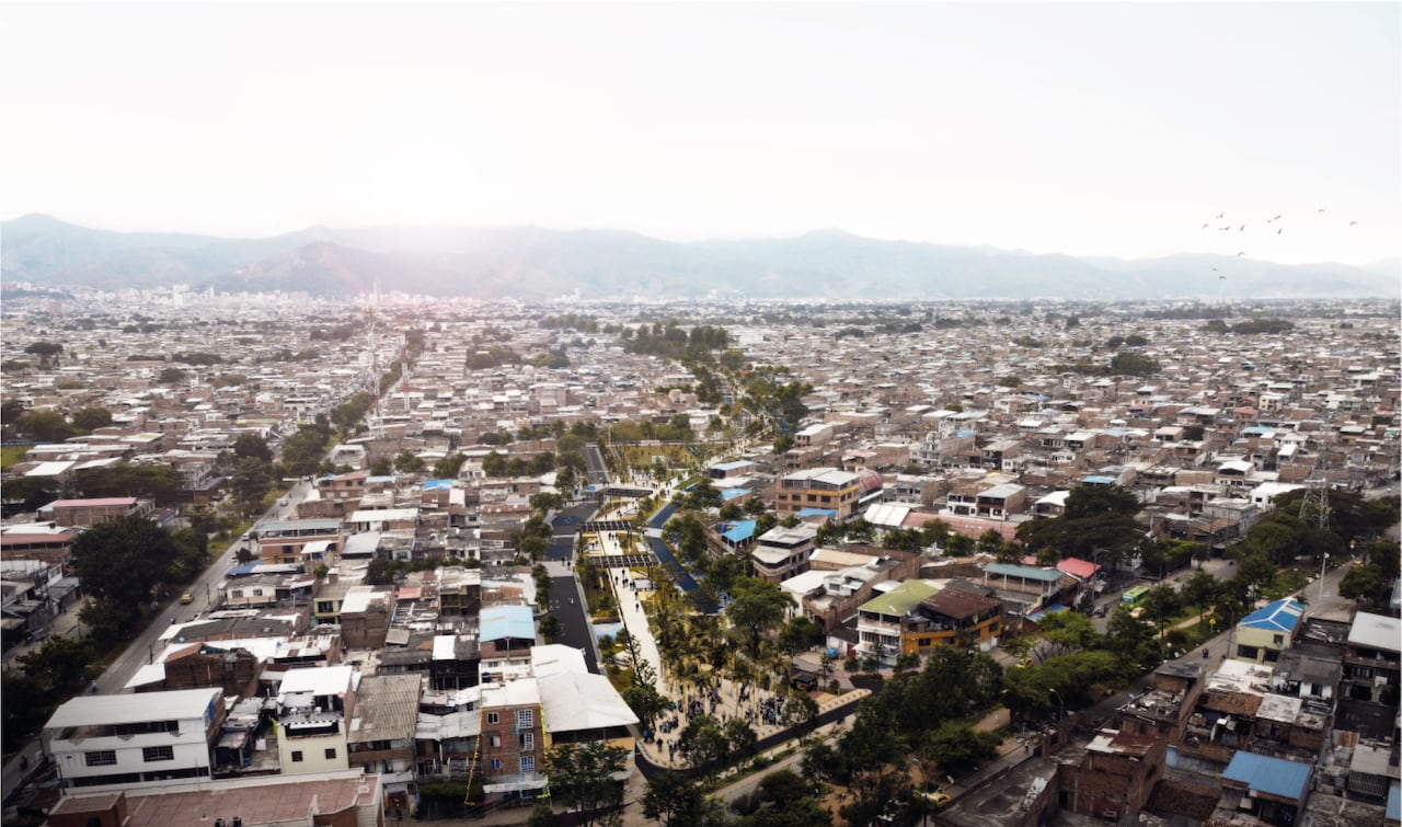 130 mil habitantes de las comunas 13, 14 y 15, disfrutarán de este proyecto.