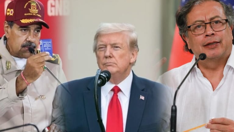 Donald Trump habló sobre Colombia y Venezuela.