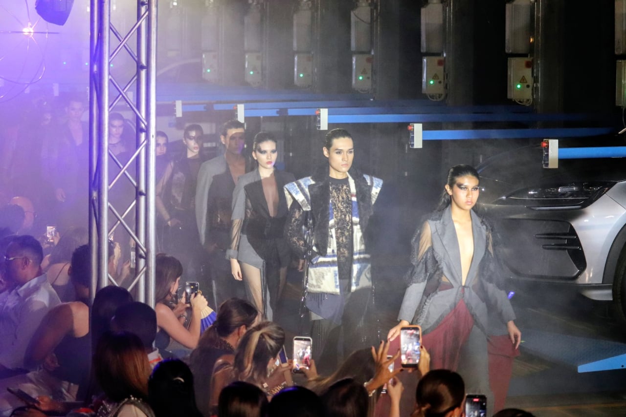 Cali Distrito Moda desfile de Nicteel by Owana Lima Guatemala