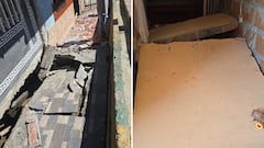 Así quedaron algunas estructuras en el municipio de San José del Palmar, sur del Chocó.