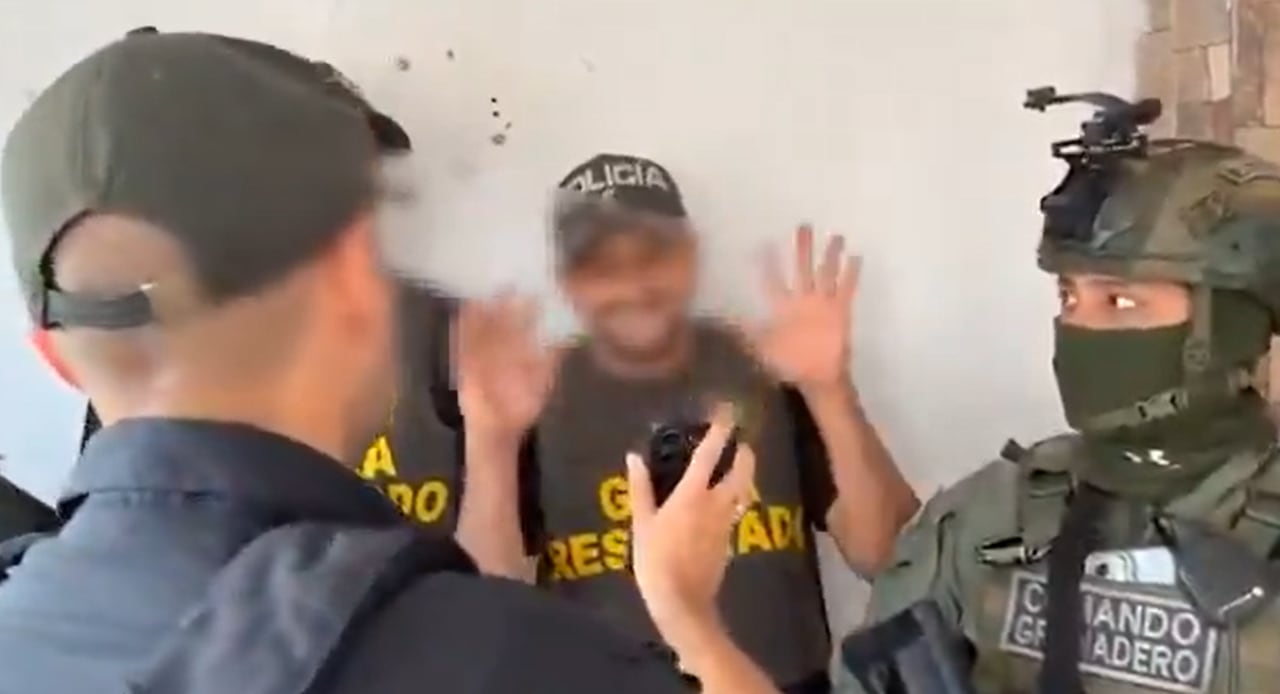 Capturas del Gaula de la Policía.