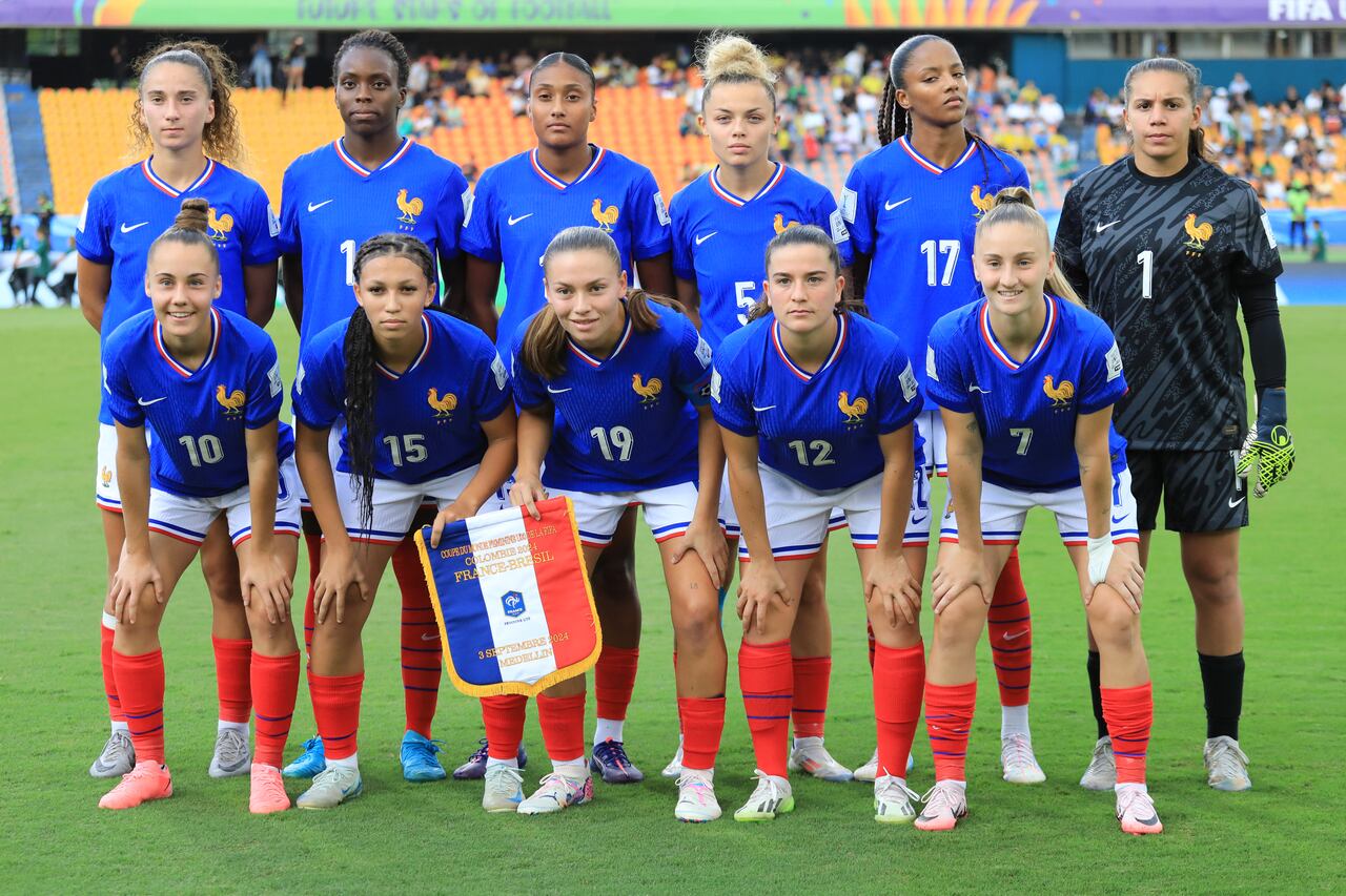 Francia vs Brasil - fecha 2 grupo B - Mundial Femenino Sub-20
