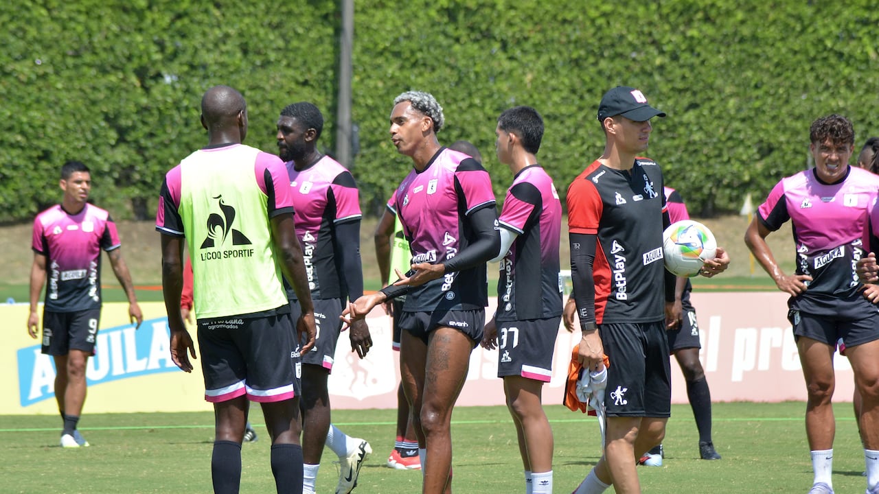 Entrenamiento América de Cali.