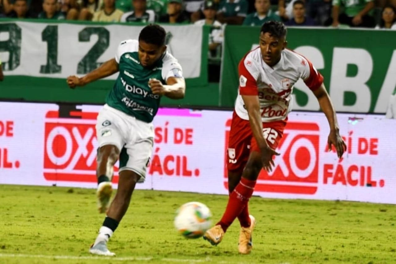 Imagen del partido entre Deportivo Cali y Independiente Santa Fe por la fecha 12 del primer semestre de la Liga Colombiana 2026.