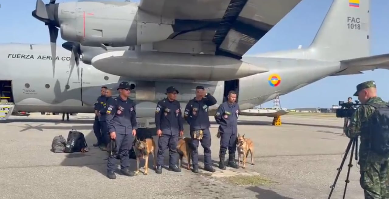 Grupo de rescate enviado desde Colombia ha llegado a Venezuela.