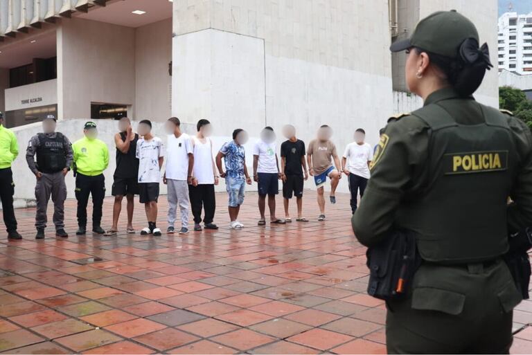 Capturados delincuentes en Cali