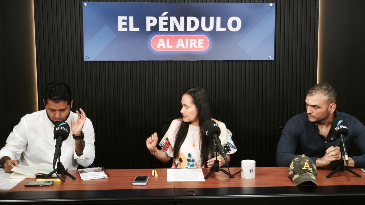 Alfredo Mondragón y Jaime Arizabaleta, candidatos al Congreso de la República, debaten en El Péndulo al Aire.