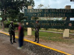 En zona rural de San Vicente del Caguán fueron incautados fusiles, granadas y proveedores pertenecientes a estructuras criminales.