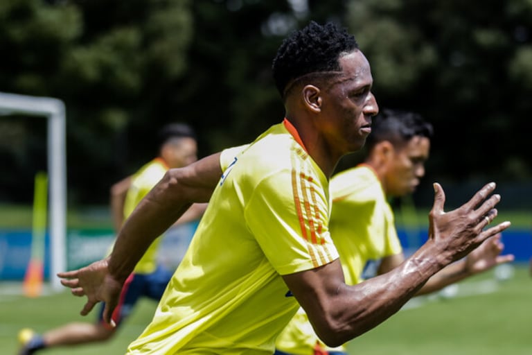 Yerry Mina, uno de los jugadores que más generó dudas en la convocatoria hecha por Néstor Lorenzo