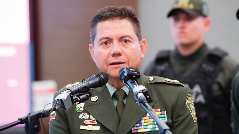 General William Rincón, director general de la Policía.
