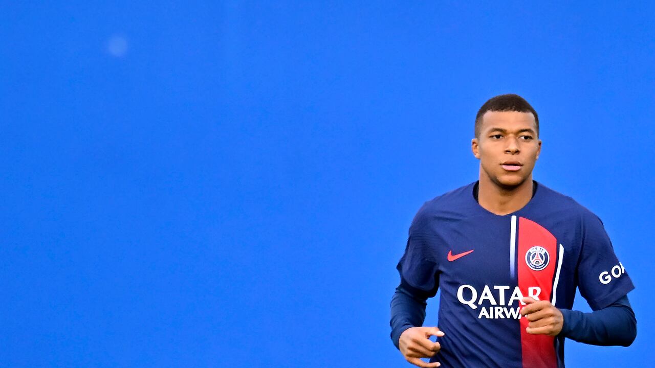 Kylian Mbappé, delantero del PSG.
