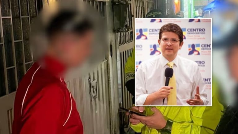 A la cárcel, Harold Daniel Barragán Ovalle, alias Harol, séptimo implicado en el magnicidio de Miguel Uribe Turbay.