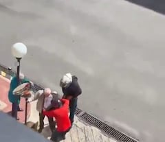 Fleteo contra dos adultos mayores en Bogotá.