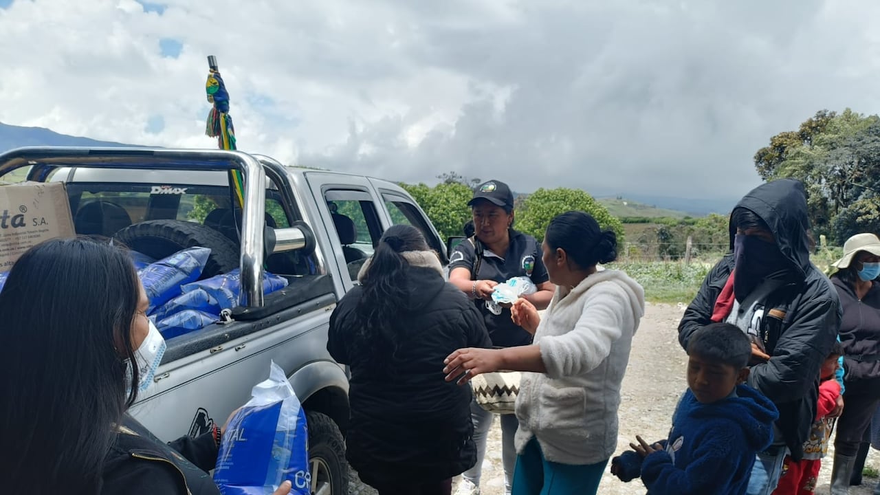 Los comuneros del resguardo de Paletará, al oriente del Cauca, piden la presencia urgente de los gobiernos nacional y regional para qué ayuden a las más de 500 familias de esta zona del departamento del Cauca.