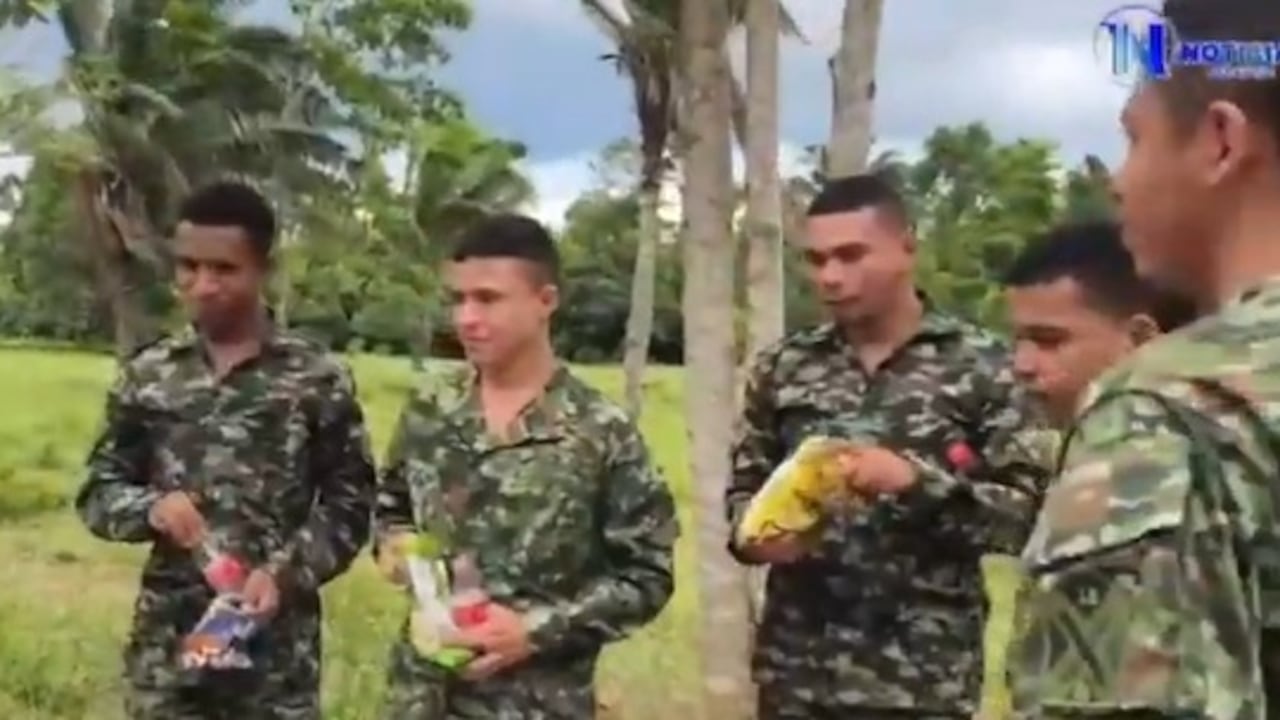 Este lunes 17 de noviembre fueron liberados los cinco soldados que permanecían secuestrados por el ELN desde el pasado 9 de noviembre en zona rural de Tame, Arauca. La acción fue atribuida al Frente de Guerra Oriental de ese grupo armado.