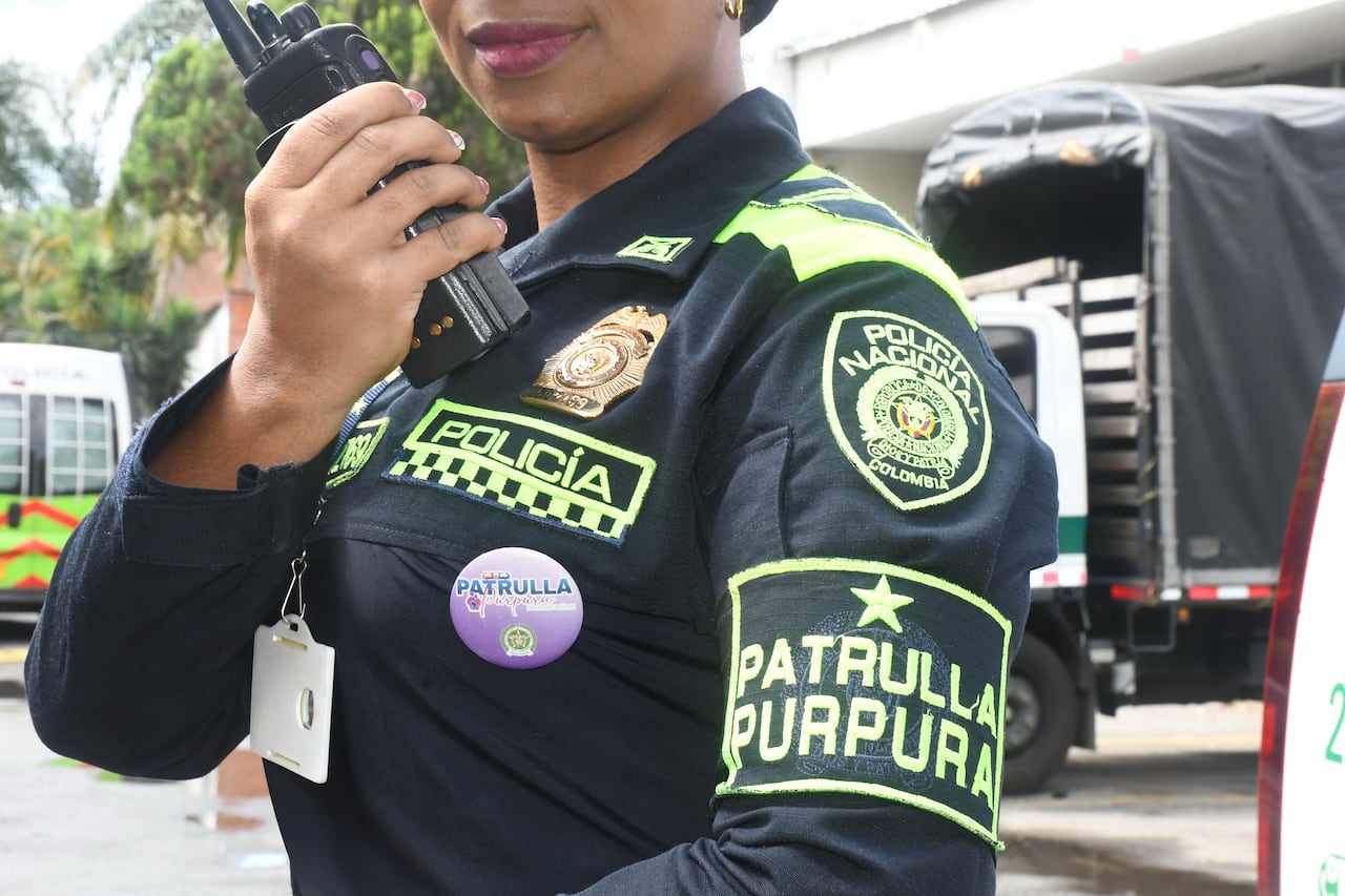 Domingo: Especial Día de la Mujer. Mayor Martha Orejuela, Patrulla Púrpura, Policía.