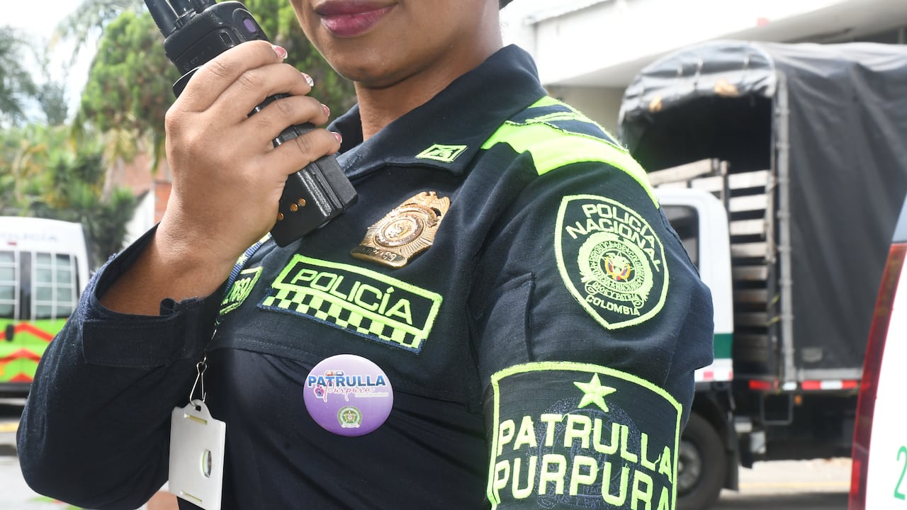 Domingo: Especial Día de la Mujer. Mayor Martha Orejuela, Patrulla Púrpura, Policía.