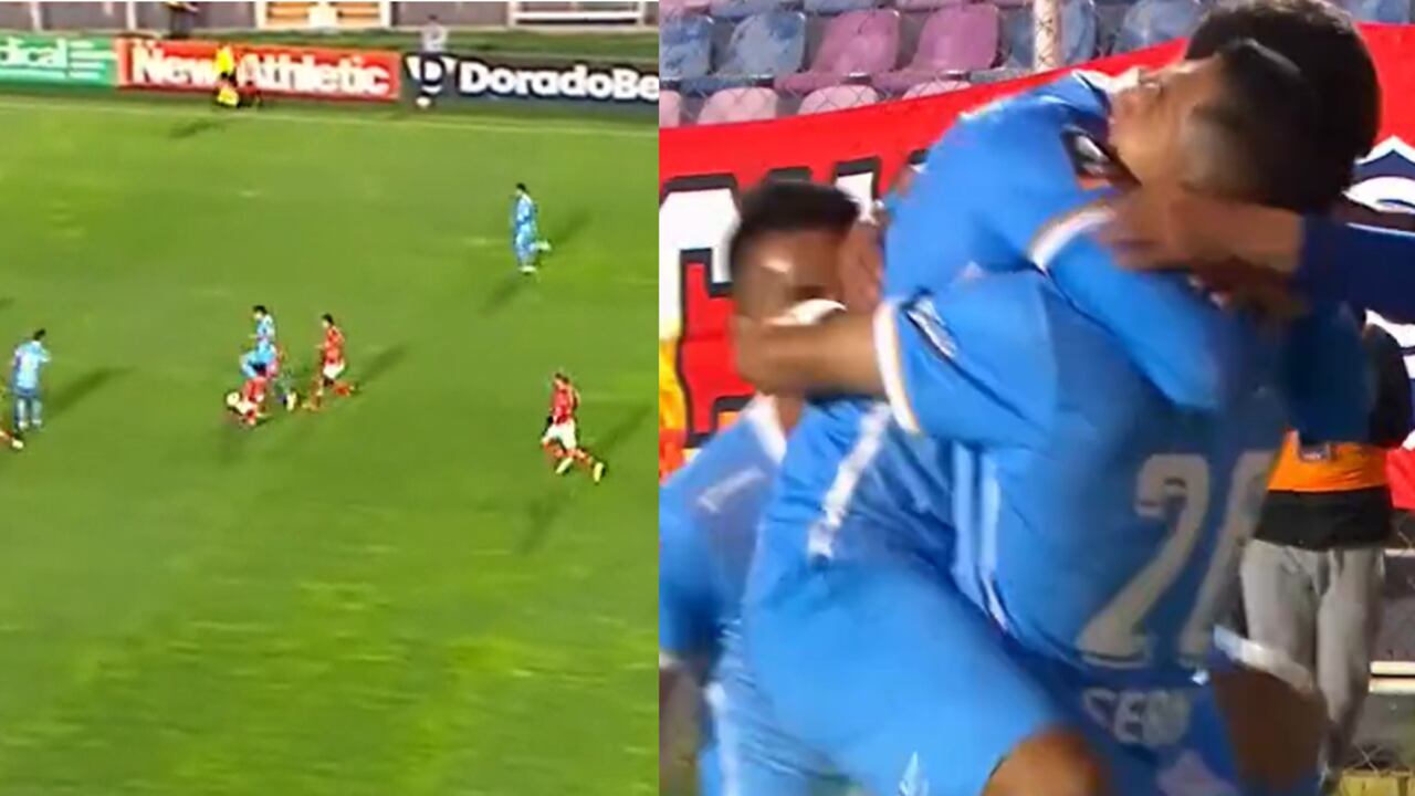 Gol maradoniano de Kevin Serna en Perú