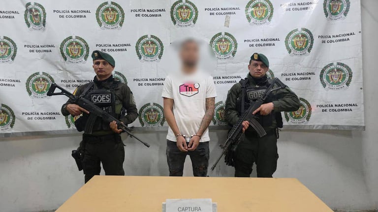 Capturado en buenaventura.