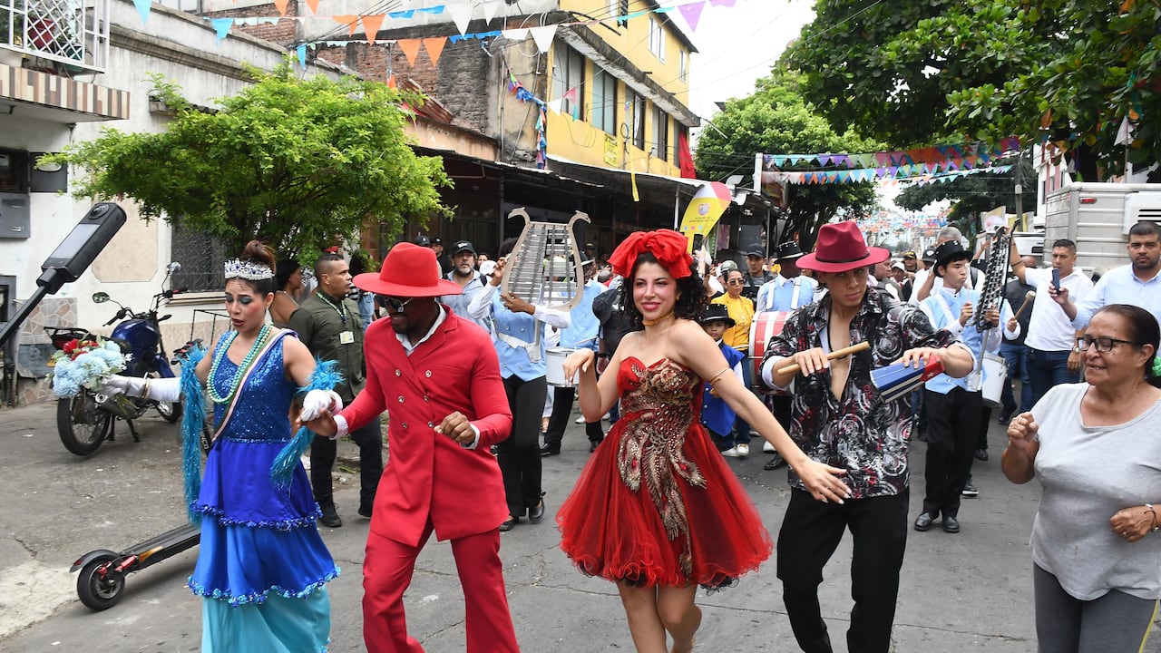 Cali: Presentación de la primera fase del proyecto de renovación del barrio Obrero en marco del cumpleaños 106. Foto José L Guzmán.
