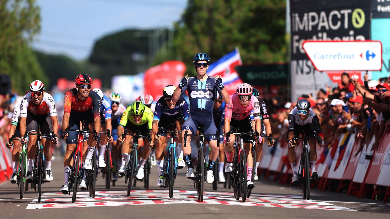 Imagen de la última Vuelta a España (2023).