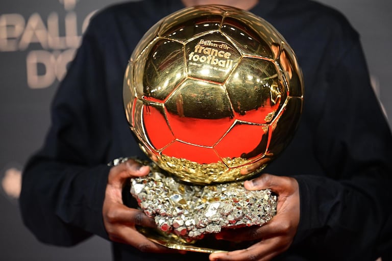 Imagen del Balón de Oro que entrega cada año la revista France Football.