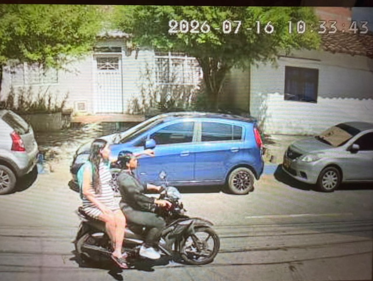 Cámaras de seguridad registraron los últimos movimientos conocidos de María Camila Potosí.