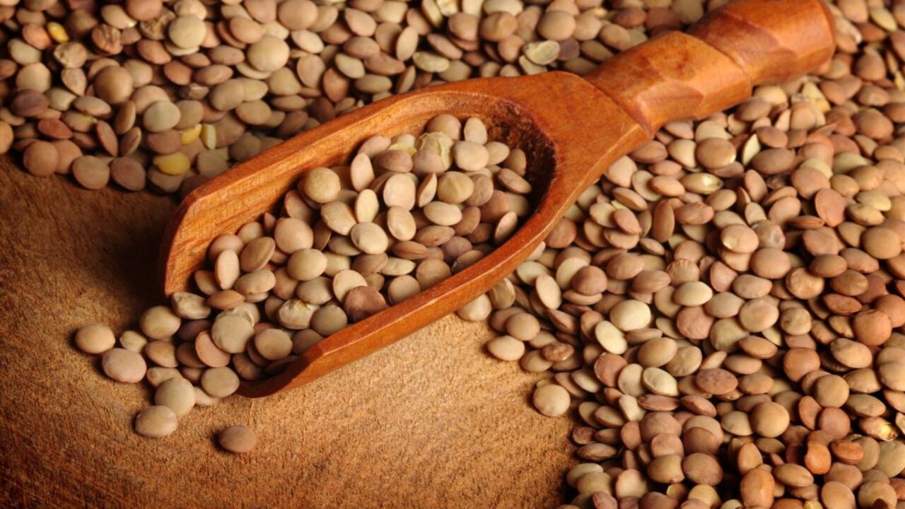 Lentejas para poner en la entrada de la casa.