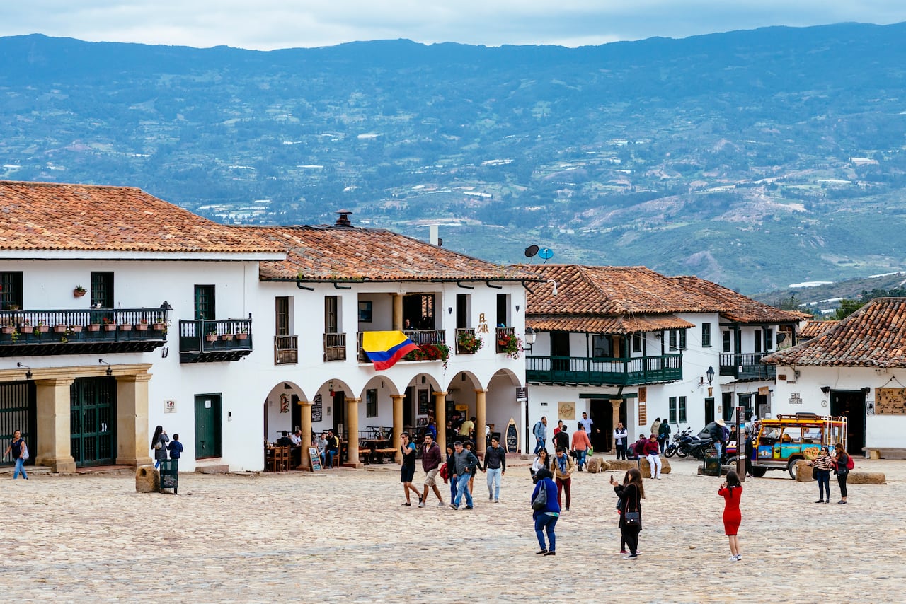 Plaza Mayor en Villa de Leyva