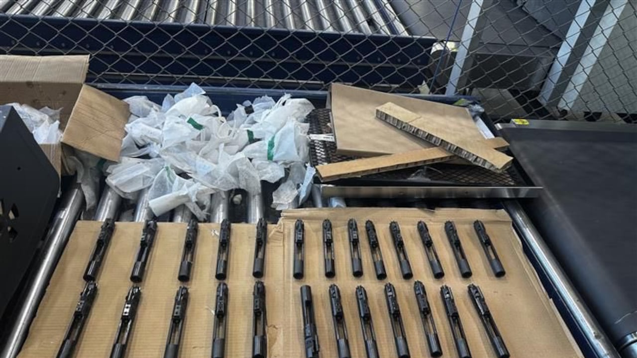 Este fue el material incautado por las autoridades.