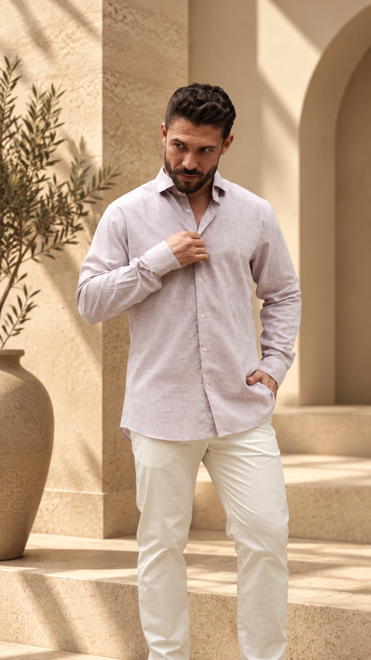 La nueva colección acompaña esta historia desde una mirada elegante, masculina y contemporánea.