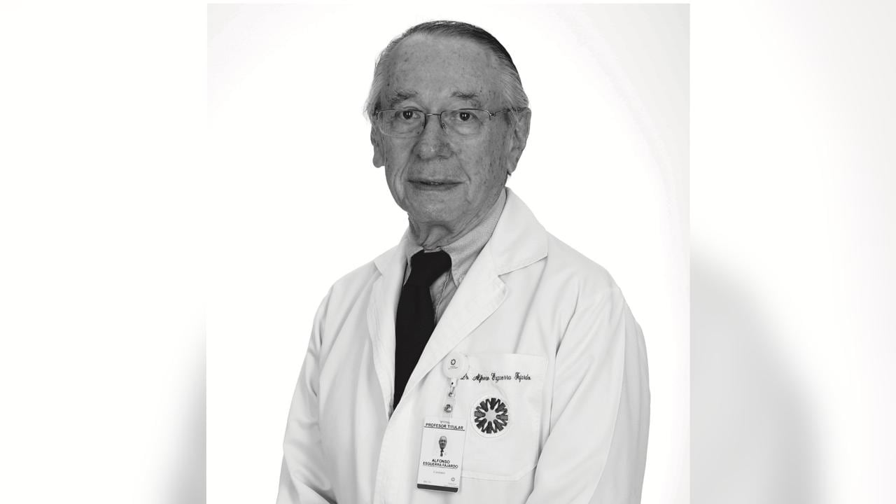 El doctor Alfonso Esguerra Fajardo, uno de los fundadores de la Fundación Santa Fe, murió en Bogotá.