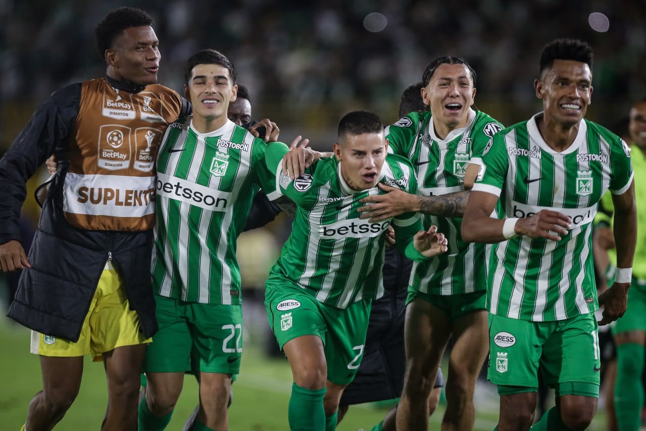 Imagen del partido entre Internacional de Bogotá y Atlético Nacional por la fecha 13 del segundo semestre de la Liga Colombiana 2026.