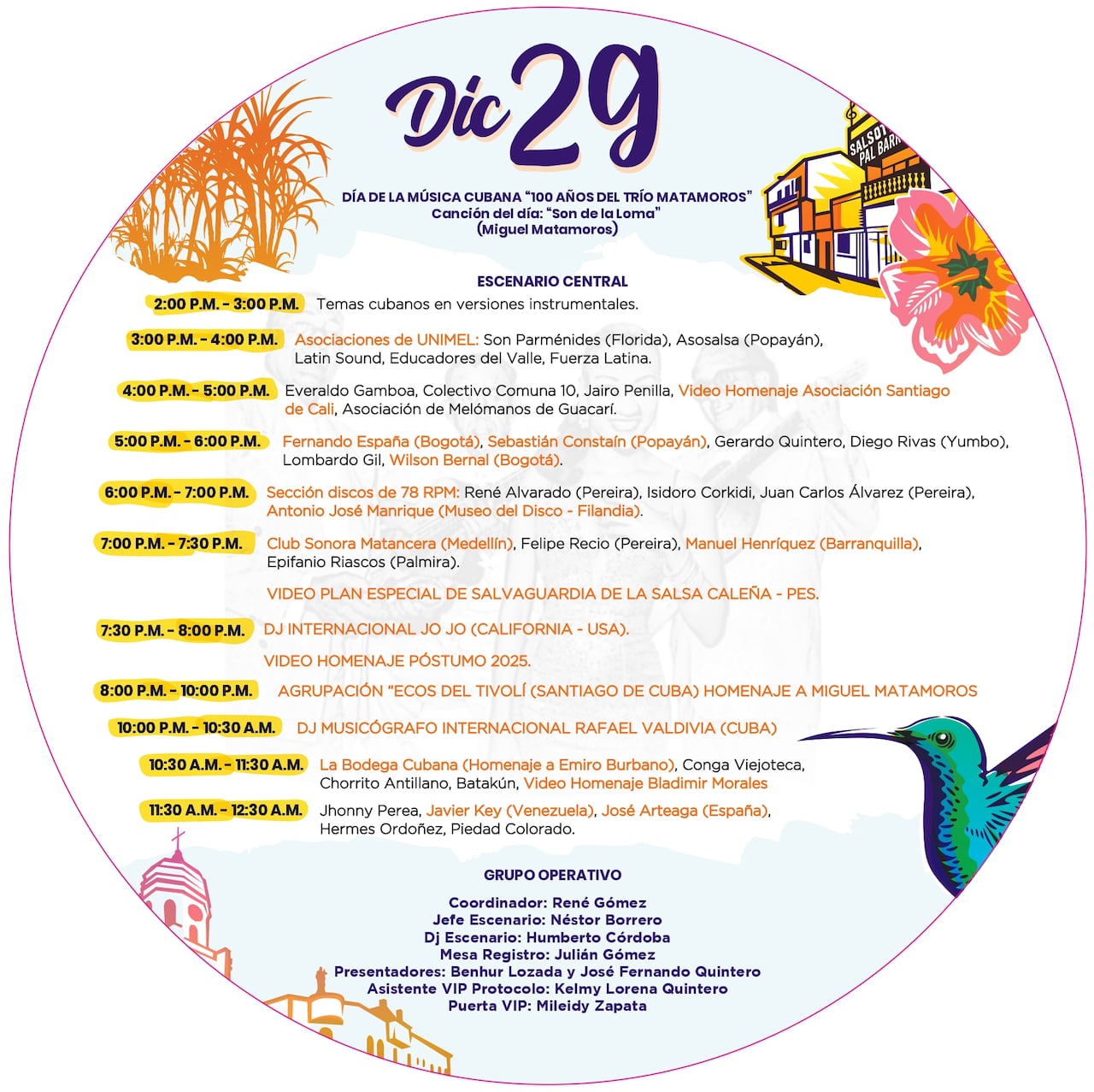 Cinco días para los melómanos: así será la programación del encuentro salsero en Cali