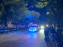 Panorama tras el atentado contra un medio de comunicación en Cali.