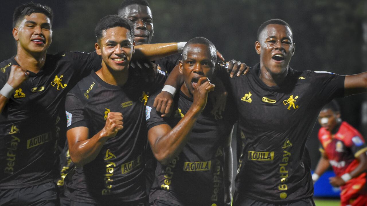 Imagen del partido entre Tigres y América de Cali, por la vuelta de la primera fase de la Copa Colombia 2025.