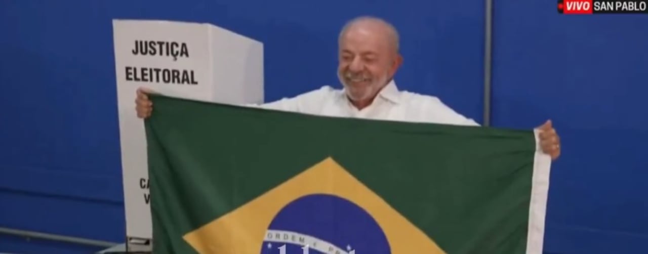 Lula vota en la segunda vuelta de las elecciones presidenciales de Brasil